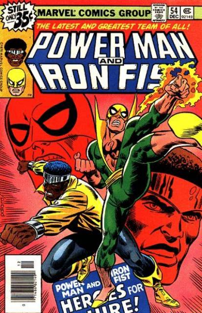 Power Man and Iron Fist #54 comic cover