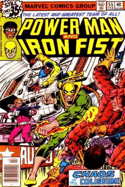 Power Man and Iron Fist #55 comic cover