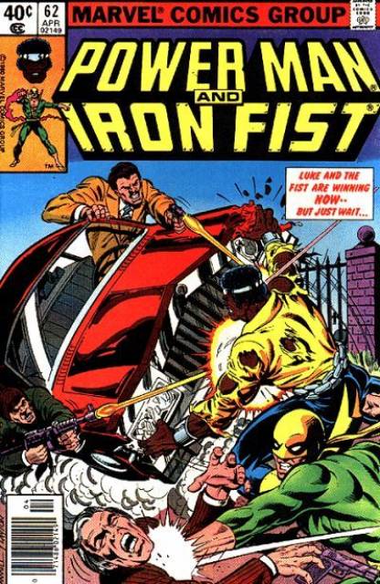 Power Man and Iron Fist #62 comic cover