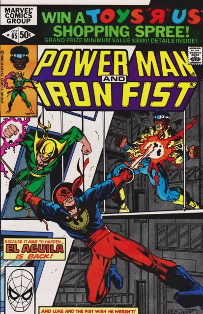 Power Man and Iron Fist #65 comic cover