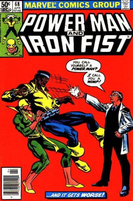 Power Man and Iron Fist #68 comic cover