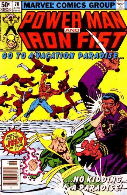 Power Man and Iron Fist #70 comic cover