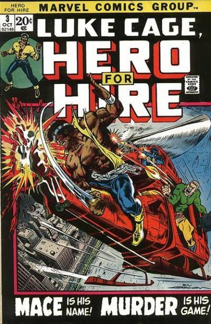 Luke Cage Hero for Hire #3 comic cover