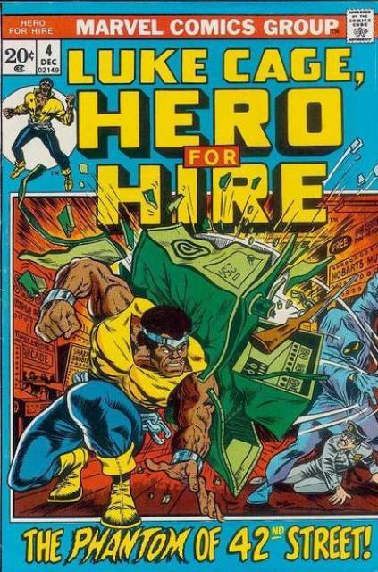 Luke Cage Hero for Hire #4 comic cover