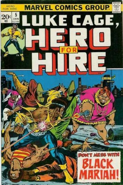 Luke Cage Hero for Hire #5 comic cover