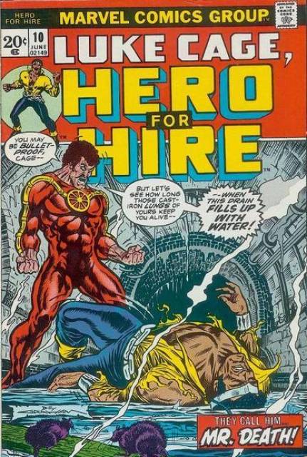 Luke Cage Hero for Hire #10 comic cover