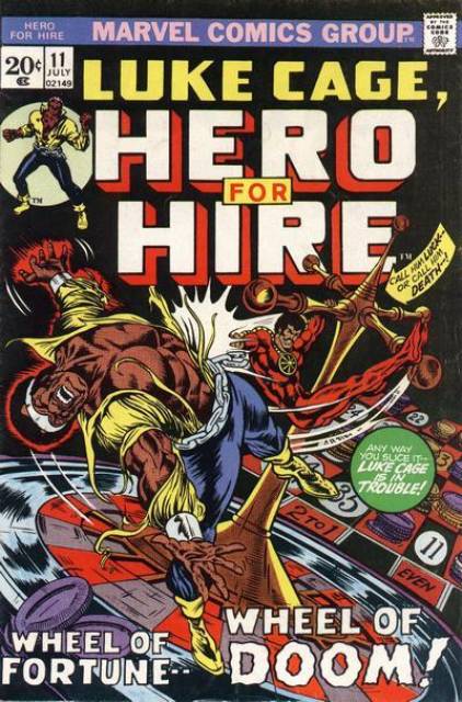 Luke Cage Hero for Hire #11 comic cover