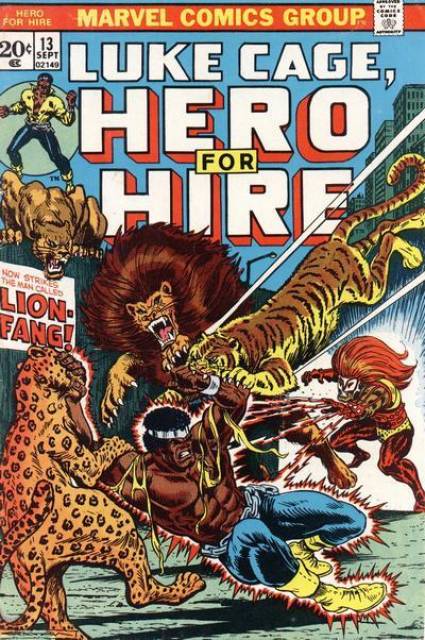 Luke Cage Hero for Hire #13 comic cover