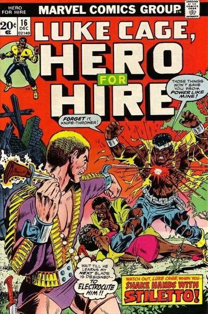 Luke Cage Hero for Hire #16 comic cover