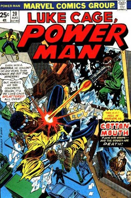 Luke Cage Power Man #20 comic cover