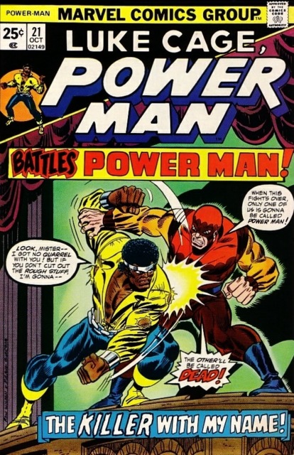 Luke Cage Power Man #21 comic cover