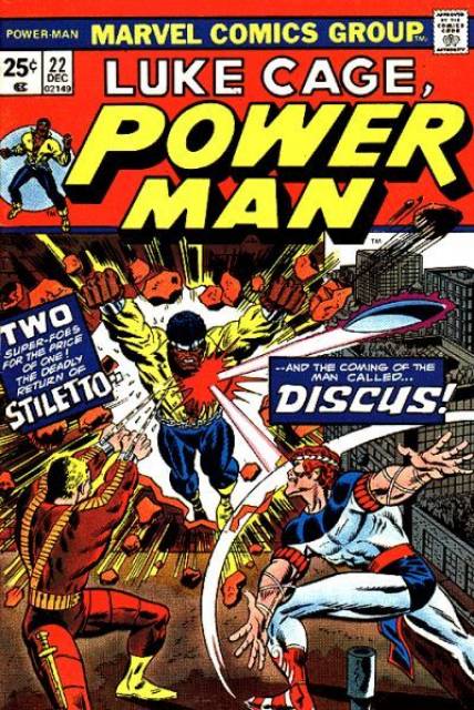 Luke Cage Power Man #22 comic cover