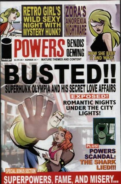 Powers #14 comic cover
