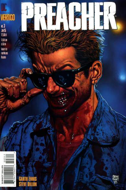 Preacher #3 comic cover