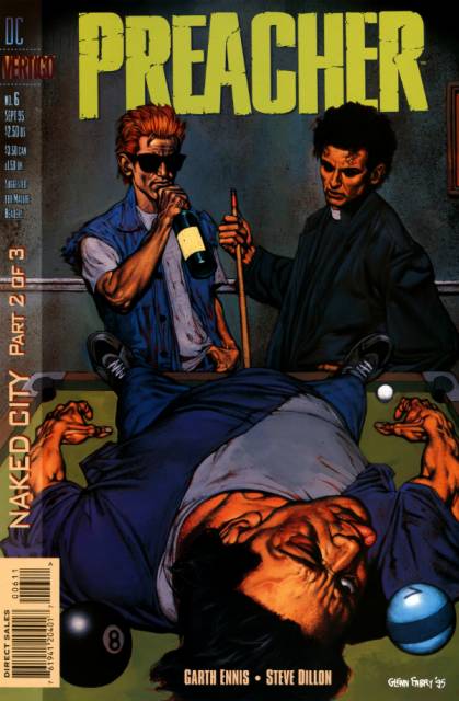 Preacher #6 comic cover