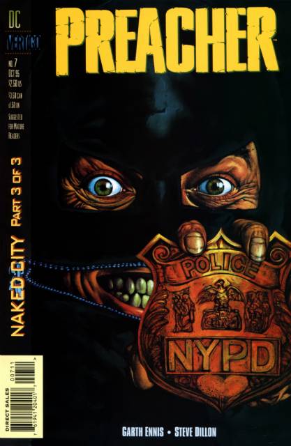 Preacher #7 comic cover