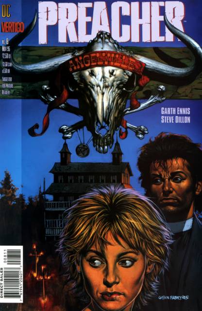 Preacher #8 comic cover