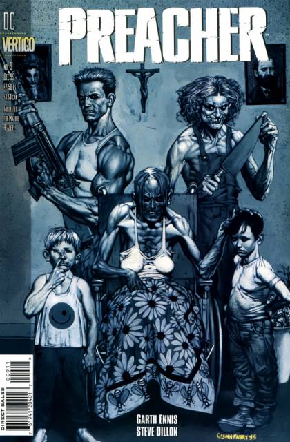 Preacher #9 comic cover