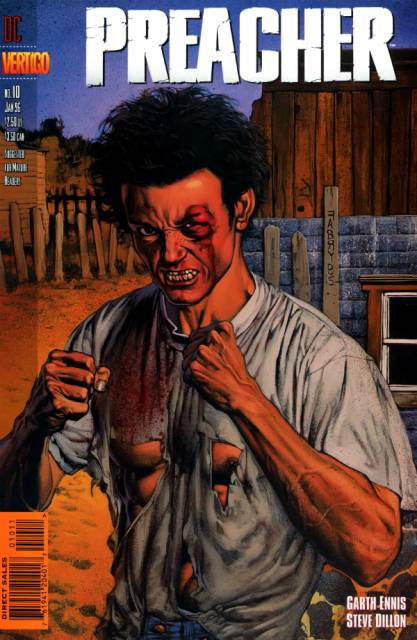 Preacher #10 comic cover