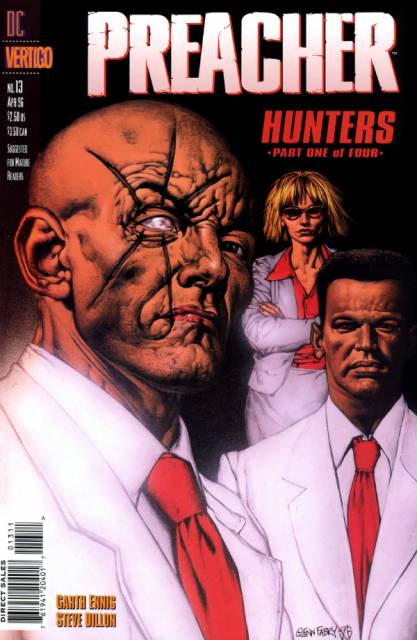 Preacher #13 comic cover