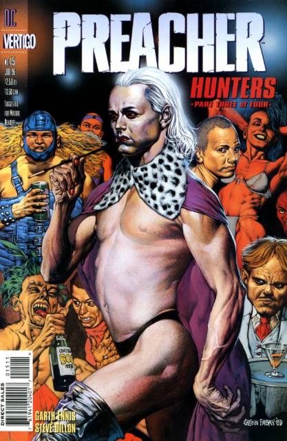 Preacher #15 comic cover