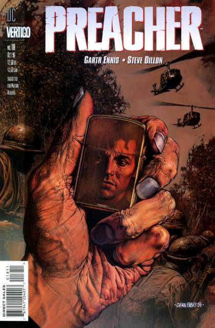 Preacher #18 comic cover