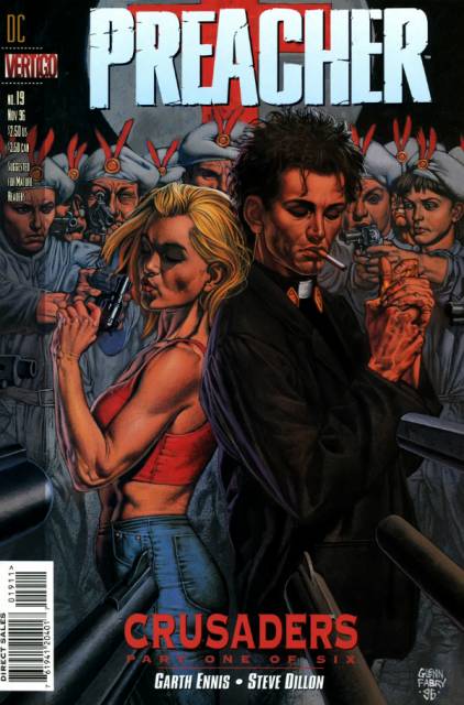 Preacher #19 comic cover