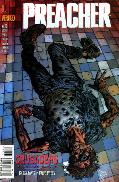 Preacher #20 comic cover