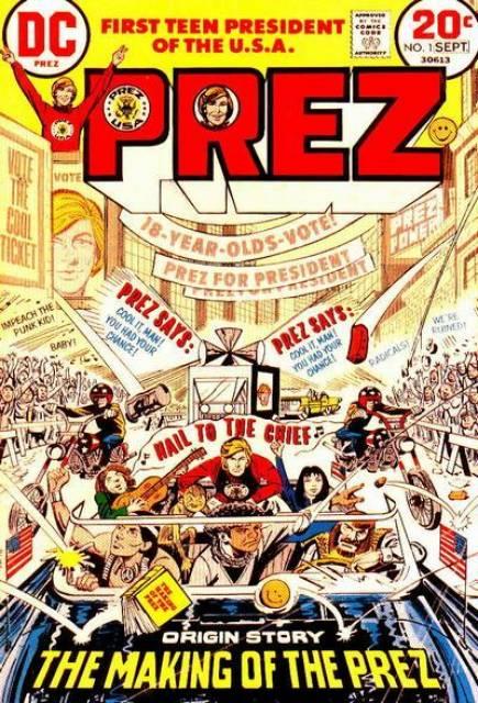 Prez #1 comic cover