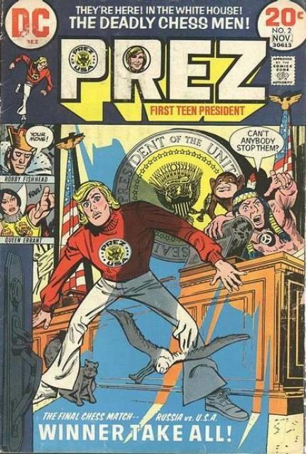 Prez #2 comic cover