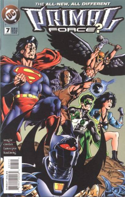 Primal Force #7 comic cover