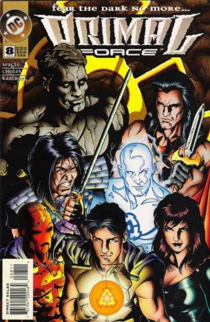 Primal Force #8 comic cover