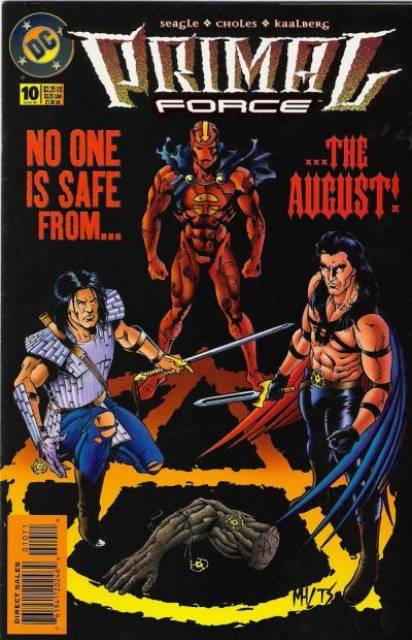 Primal Force #10 comic cover
