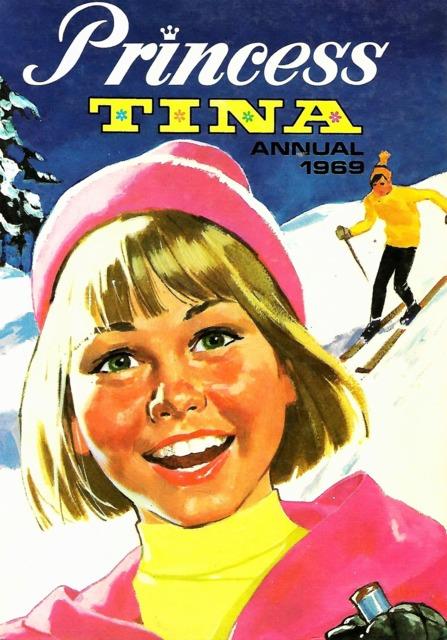 Princess Tina Annual 1969 comic cover