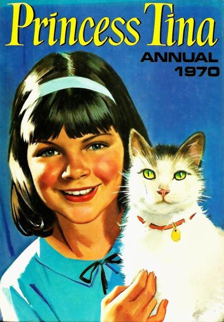 Princess Tina Annual 1970 comic cover