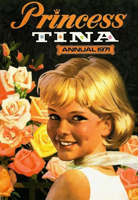 Princess Tina Annual 1971 comic cover
