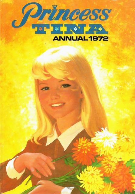 Princess Tina Annual 1972 comic cover