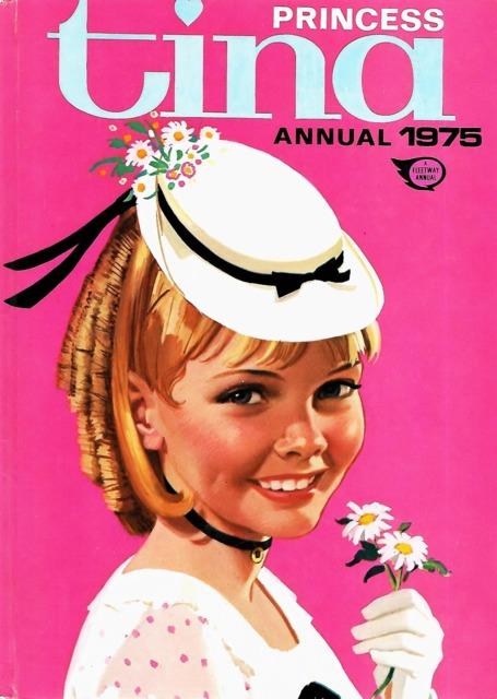 Princess Tina Annual 1975 comic cover