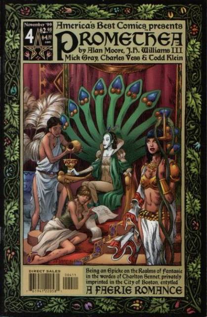 Alan Moore's Promethea Comic #4 comic cover