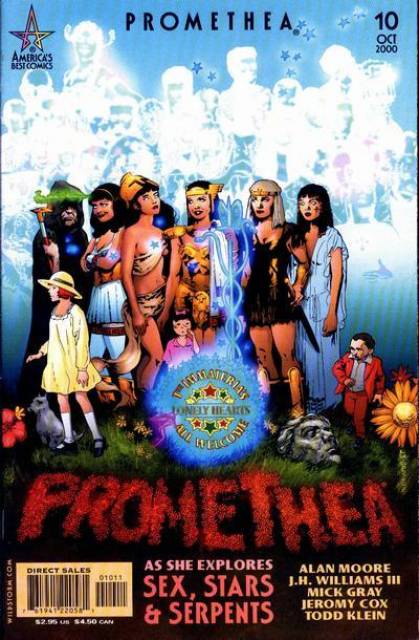 Alan Moore's Promethea Comic #10 comic cover