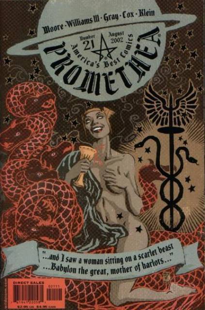 Alan Moore's Promethea Comic #21 comic cover
