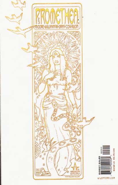 Alan Moore's Promethea Comic #23 comic cover