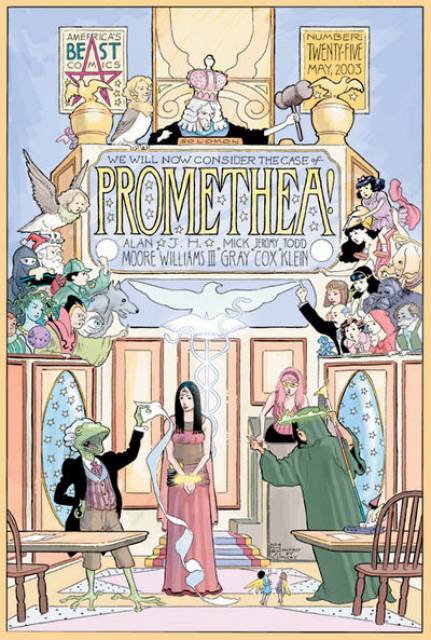 Alan Moore's Promethea Comic #25 comic cover