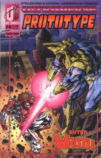 Ultraverse Prototype #4 comic cover
