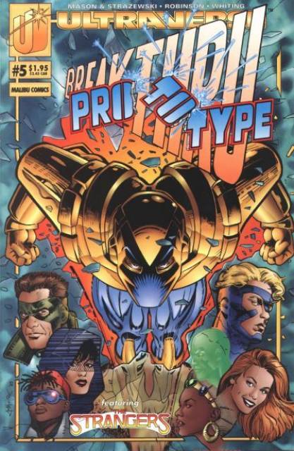 Ultraverse Prototype #5 comic cover