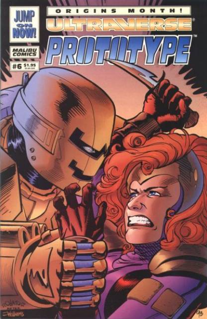 Ultraverse Prototype #6 comic cover