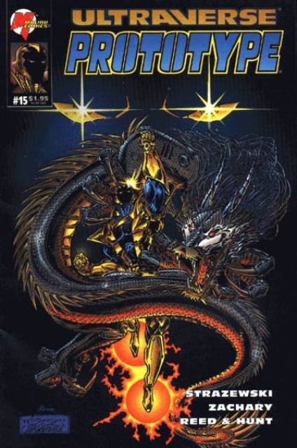 Ultraverse Prototype #15 comic cover