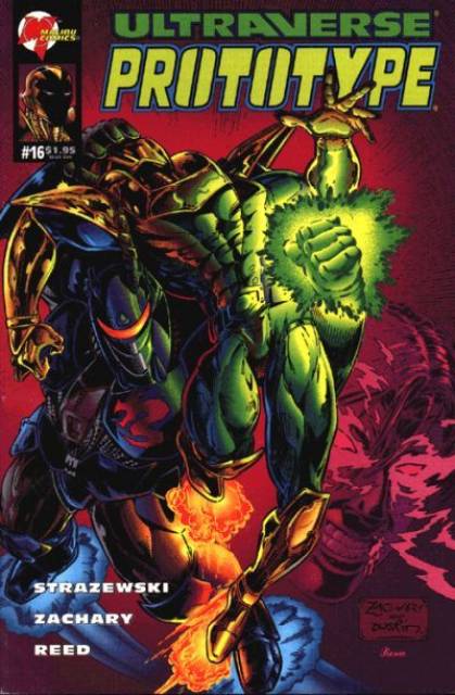 Ultraverse Prototype #16 comic cover