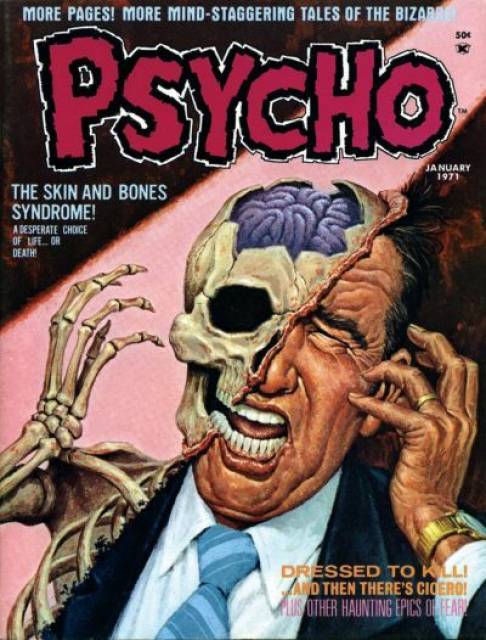 Psycho (Skywald) #1 comic cover