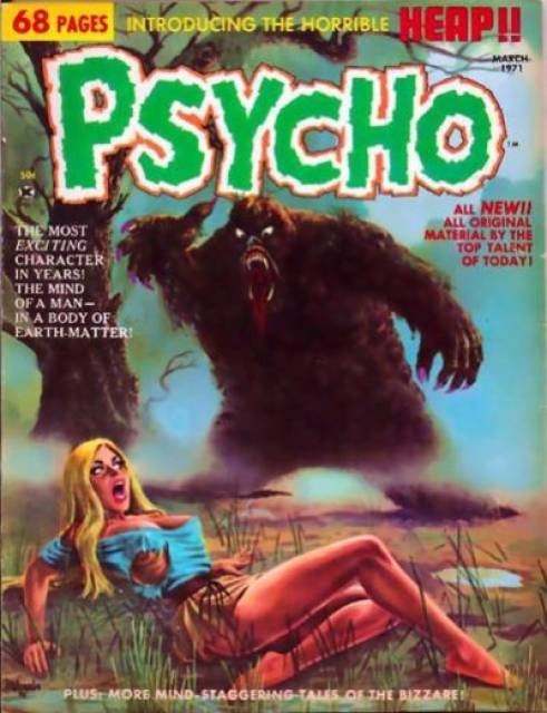 Psycho (Skywald) #2 comic cover